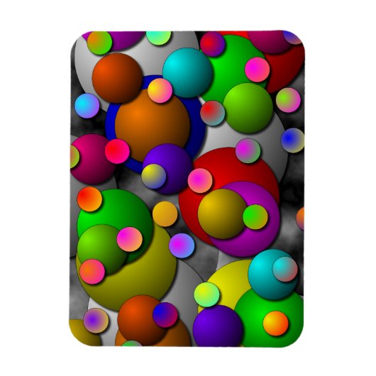 Bubbles door Kenneth Yoncich Magneet (Verticaal)