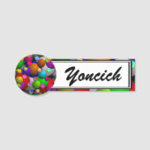 Bubbles door Kenneth Yoncich Naamplaatje (Voorkant)