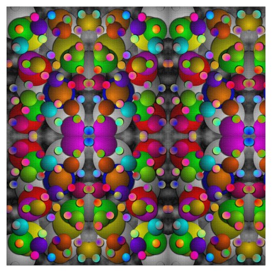 Bubbles door Kenneth Yoncich Stof (Swatch)