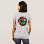 Bubbles door Kenneth Yoncich T-shirt (Achterkant volledig)