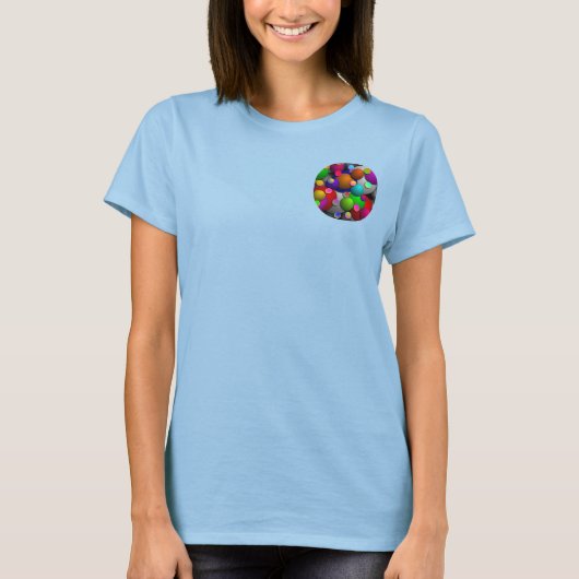 Bubbles door Kenneth Yoncich T-shirt (Voorkant)