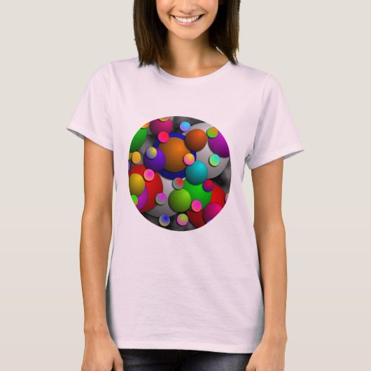 Bubbles door Kenneth Yoncich T-shirt (Voorkant)