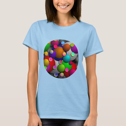 Bubbles door Kenneth Yoncich T-shirt (Voorkant)