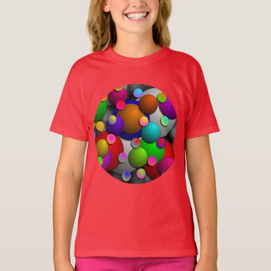 Bubbles door Kenneth Yoncich T-shirt (Voorkant)