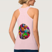 Bubbles door Kenneth Yoncich Tanktop (Achterkant)