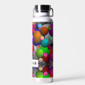 Bubbles door Kenneth Yoncich Waterfles (Achterkant)