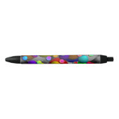 Bubbles door Kenneth Yoncich Zwarte Inkt Pen (Voorkant)