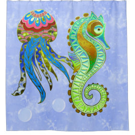 Bubbles Douchegordijn