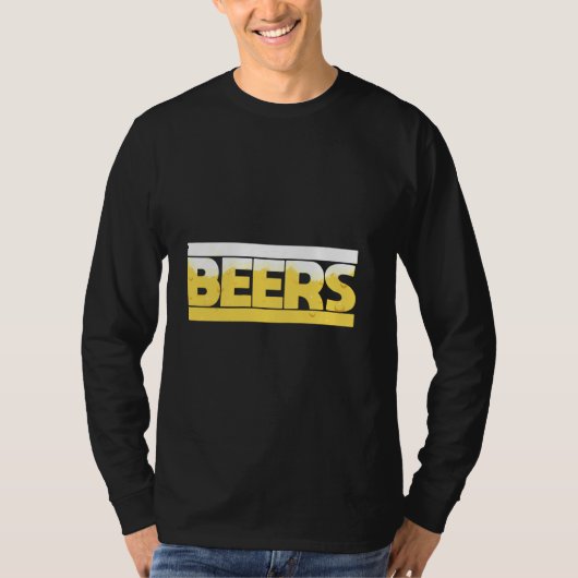 Bubbles Drink spelkampioen bieren T-shirt (Voorkant)