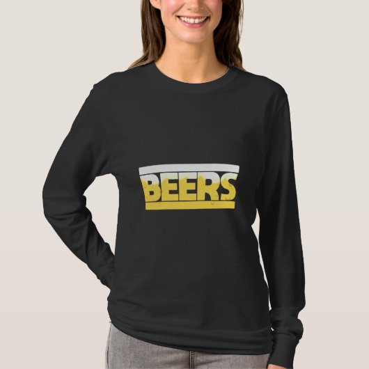 Bubbles Drink spelkampioen bieren T-shirt (Voorkant)