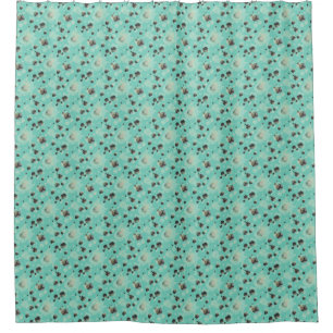 Bubbles Elegant modern patroon elke kleur Douchegordijn