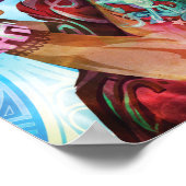 Bubbles en afblazen door Galen Dara Poster (Hoek)