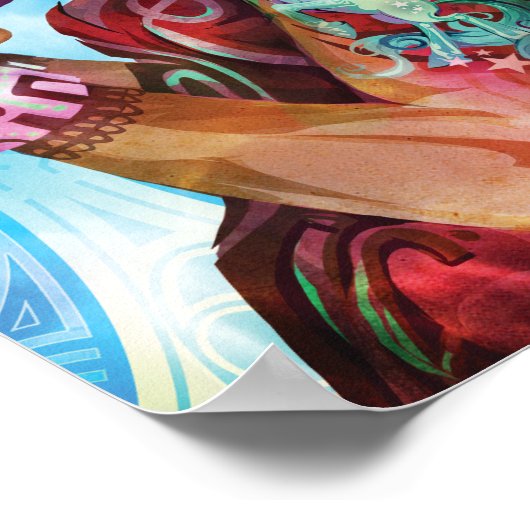 Bubbles en afblazen door Galen Dara Poster (Hoek)