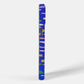 Bubbles en Blues Case-Mate iPhone Case (Achterkant / Rechts)