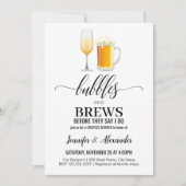 Bubbles en breikoppels — Shower Kaart (Voorkant)