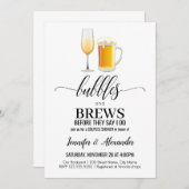 Bubbles en breikoppels — Shower Kaart (Voorkant / Achterkant)