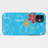 Bubbles en Daisies Case-Mate iPhone Case (Achterkant (horizontaal))
