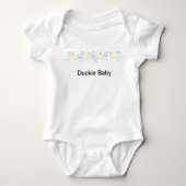 Bubbles en eenden Baby T-shirt (Voorkant)