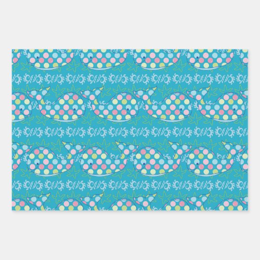 Bubbles en vriendinnetjes die papier van Karla pak Inpakpapier Vel (Voorkant)