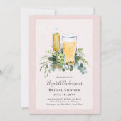 Bubbles en Vrijgezellenfeest-koppels Kaart (Voorkant)