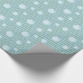 Bubbles en zeewier, overlooppapier cadeaupapier (Hoek)