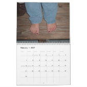 Bubbles Feet Calendar Kalender (Feb 2027)