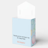 Bubbles & Fins Children's Birthday Bedankdoosjes (Geopend)