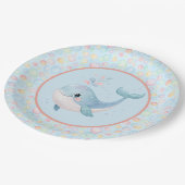 Bubbles & Fins Children's Birthday Bubbles Papieren Bordje (Gekanteld)