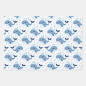 Bubbles & Fins Children's Birthday Inpakpapier Vel (Voorkant)