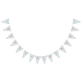 Bubbles & Fins Children's Birthday Vlaggetjes