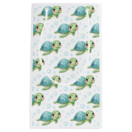 Bubbles & Fins Kinderverjaardag Schildpad Klein Cadeauzakje