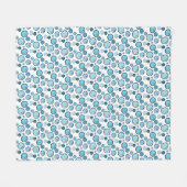 Bubbles Fleece Deken (Voorkant (Horizontaal))