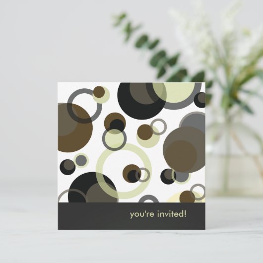 Bubbles for Birthday Party Kaart (Staand voorkant)