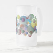 Bubbles Frosted Mok (Voorkant rechts)