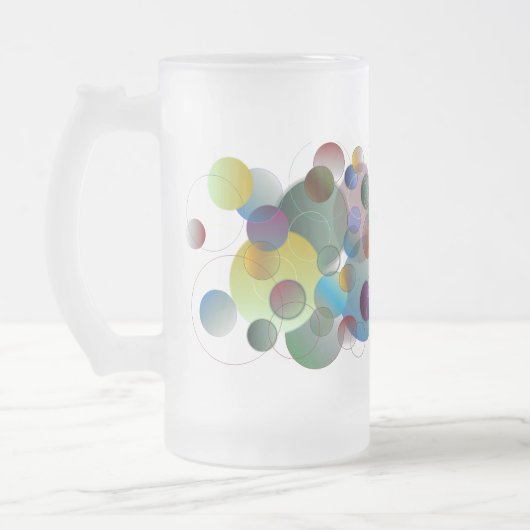 Bubbles Frosted Mok (Links)