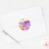 Bubbles - Gefeliciteerd Sticker (Envelop)