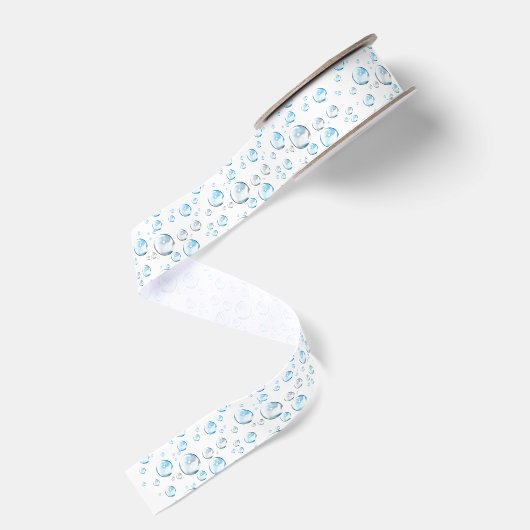 Bubbles Grosgrain Lint (Achterkant)