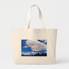 Bubbles Grote Canvas tas