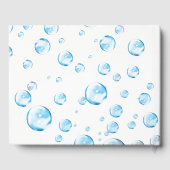 Bubbles Guest Book Gastenboek (Achterkant)