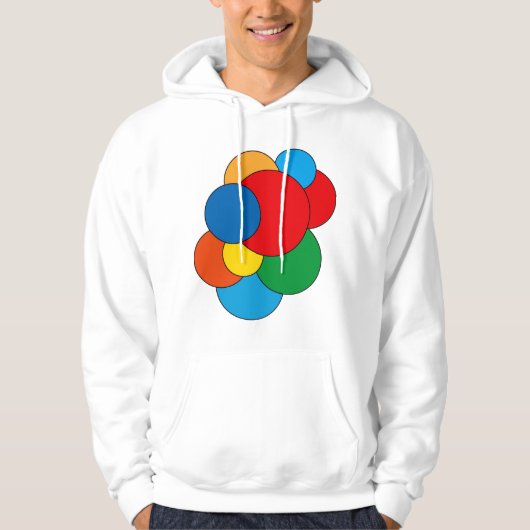Bubbles Hoodie Sweatshirt (Voorkant)