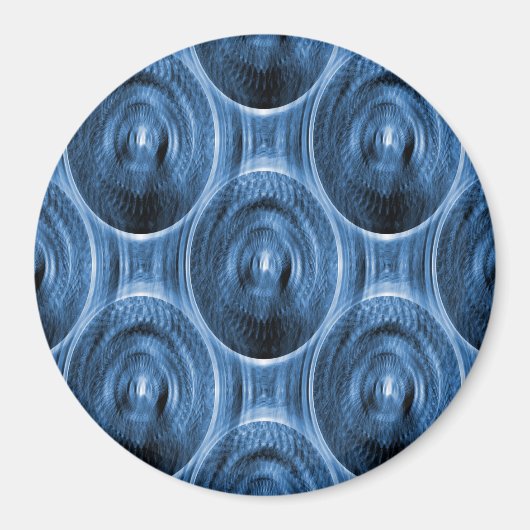 Bubbles in Bleu..... Magneet (Voorkant)