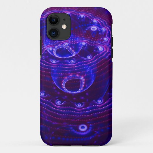 Bubbles in Electric Blue Case-Mate iPhone Case (Achterkant)