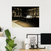 Bubbles in Lincoln Center, Alle grootten Poster (Thuiskantoor)