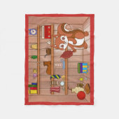 Bubbles in zijn winkel fleece deken (Voorkant)