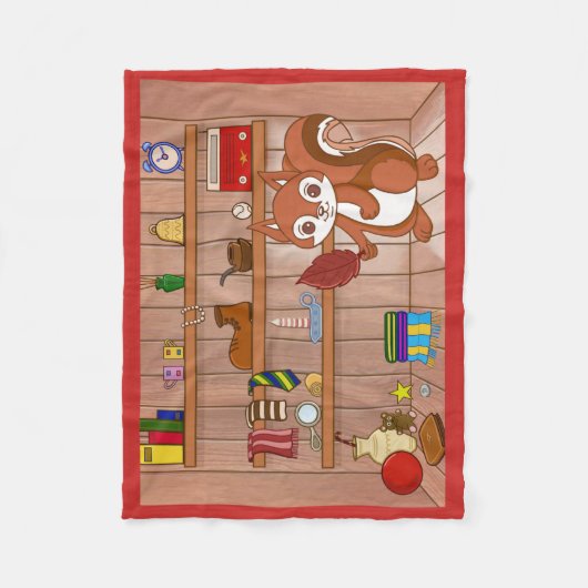 Bubbles in zijn winkel fleece deken (Voorkant)