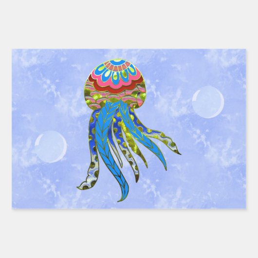 Bubbles Inpakpapier Vel (Voorkant)