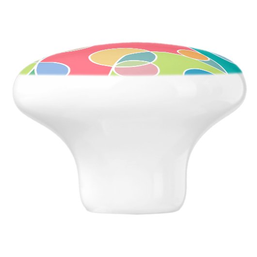 Bubbles Keramische Knop (Zijkant)