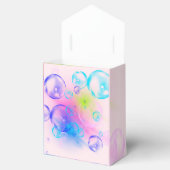 BUBBLES - kleurrijk Abstract Afbeelding van fracta Bedankdoosjes (Geopend)