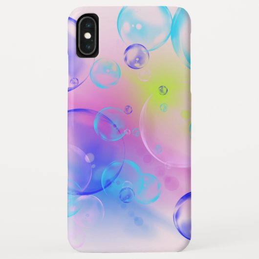 BUBBLES - kleurrijk Abstract Afbeelding van fracta Case-Mate iPhone Case (Achterkant)