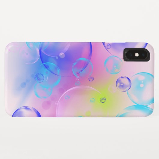 BUBBLES - kleurrijk Abstract Afbeelding van fracta Case-Mate iPhone Case (Achterkant (horizontaal))